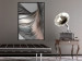 Poster Before the Storm - abstract composition of gray waves on uniform background 127852 additionalThumb 6
