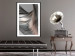 Poster Before the Storm - abstract composition of gray waves on uniform background 127852 additionalThumb 23