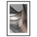 Poster Before the Storm - abstract composition of gray waves on uniform background 127852 additionalThumb 17