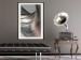 Poster Before the Storm - abstract composition of gray waves on uniform background 127852 additionalThumb 24