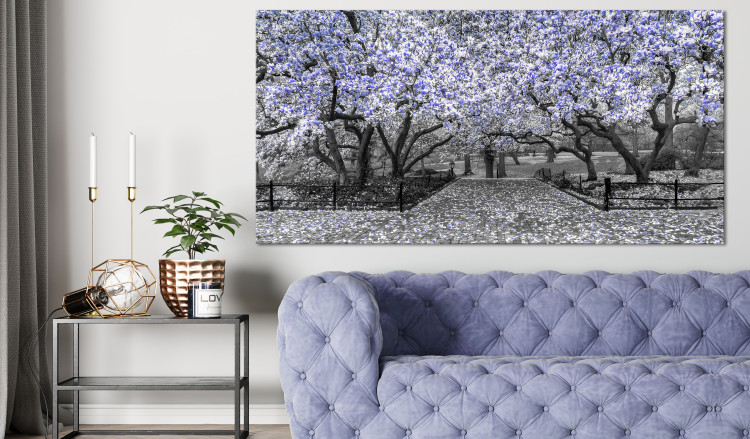 Large canvas print Magnolia Park - Violet II [Large Format] 128752 additionalImage 6