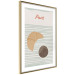 Wall Poster Parisian Breakfast - text and coffee with croissant in a light composition 131952 additionalThumb 7