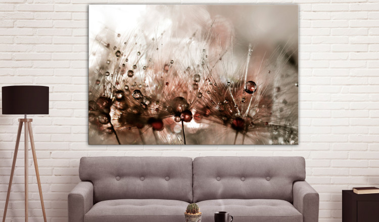 Large canvas print Dandelions After Rain [Large Format] 136352 additionalImage 4
