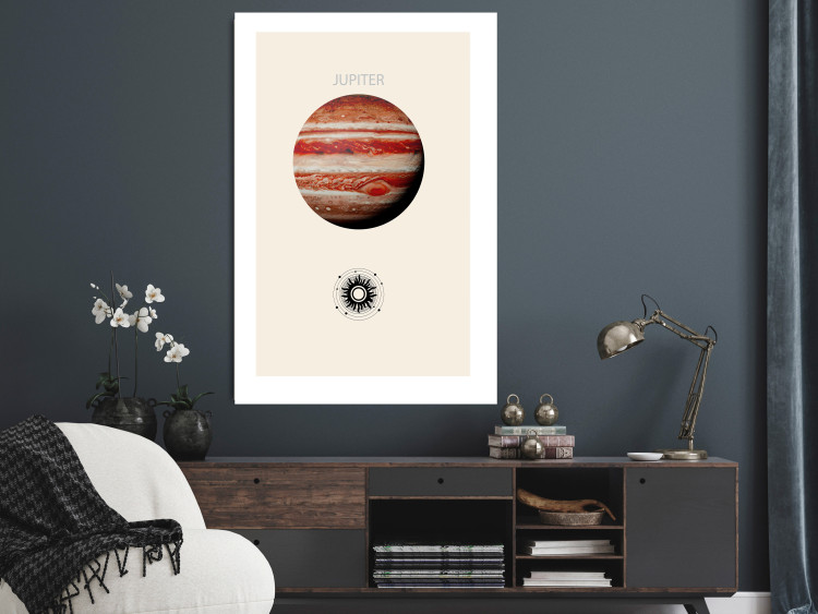 Poster Jupiter - Gas Giant Planet Surrounded by Clouds 146252 additionalImage 11