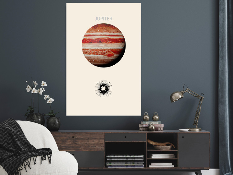 Poster Jupiter - Gas Giant Planet Surrounded by Clouds 146252 additionalImage 9