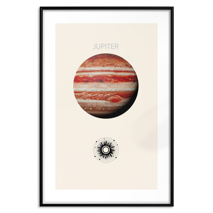 Poster Jupiter - Gas Giant Planet Surrounded by Clouds 146252 additionalImage 20