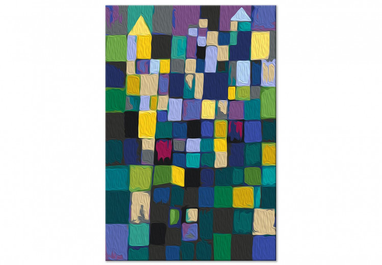 Paint by number Paul Klee, Architecture - Geometric Town With Houses 148452 additionalImage 5