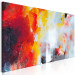 Canvas Print Flicker of Colors (1-piece) narrow - colorful modern abstraction 148952 additionalThumb 2