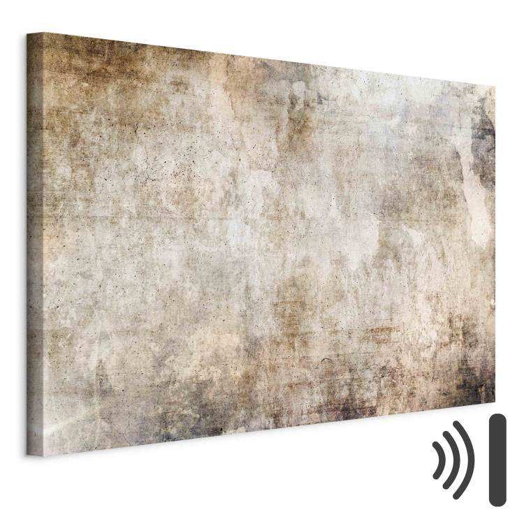 Canvas Rust Texture - Abstract Wall in Shades of Pastel Brown 151452 additionalImage 8