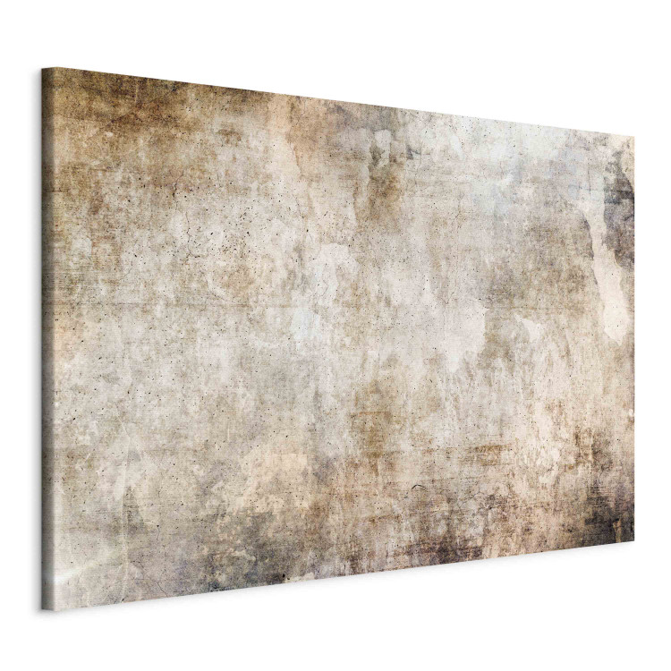 Canvas Rust Texture - Abstract Wall in Shades of Pastel Brown 151452 additionalImage 2