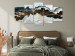Canvas Shimmering Waves - An Abstract Composition in Shimmering Colors 151852 additionalThumb 3