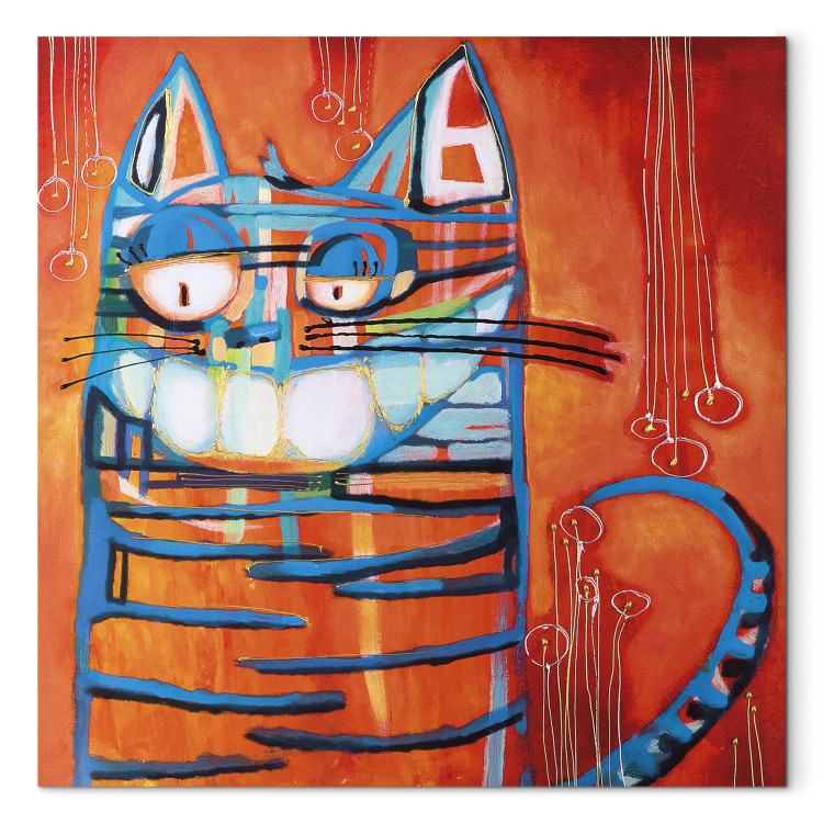 Canvas Blue cat 48852 additionalImage 7