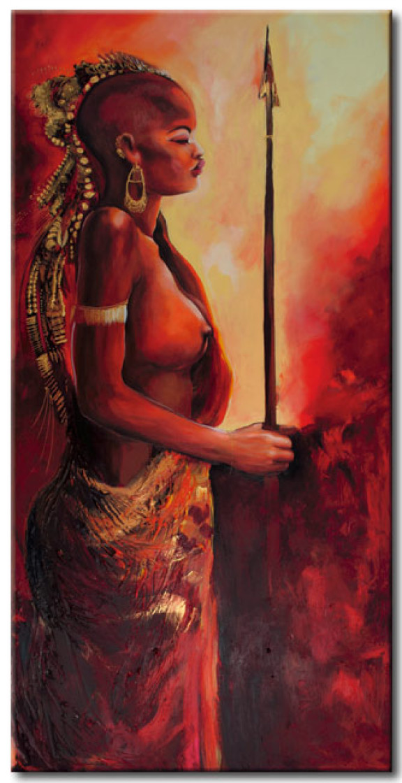 Canvas Art Print Warrior girl 49352