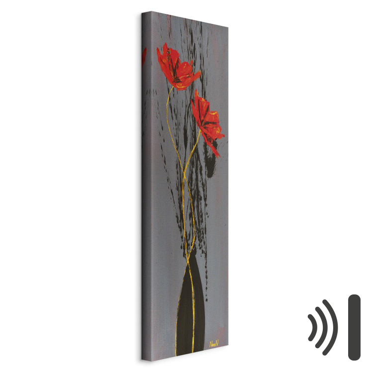 Canvas Print Stylised poppies 61752 additionalImage 8