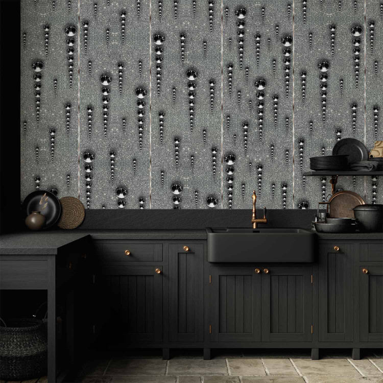 Modern Wallpaper Magma Graphite icicles 89052 additionalImage 6