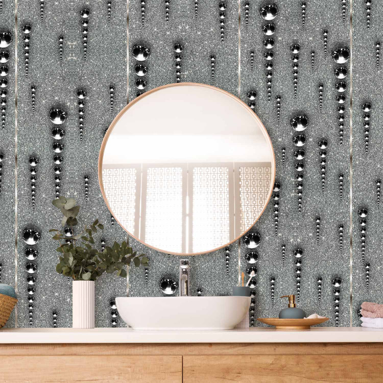 Modern Wallpaper Magma Graphite icicles 89052 additionalImage 8