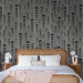 Modern Wallpaper Magma Graphite icicles 89052 additionalThumb 3