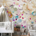 Wall Mural Floral motif - romantic composition with jewellery on light background 91852 additionalThumb 8