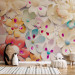Wall Mural Floral motif - romantic composition with jewellery on light background 91852 additionalThumb 4