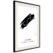 Wall Poster Zodiac signs: Scorpio - black and white star constellation and texts 114862 additionalThumb 3