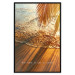 Poster The best is yet to come - warm landscape of waves and palm trees against the sea 114962 additionalThumb 17
