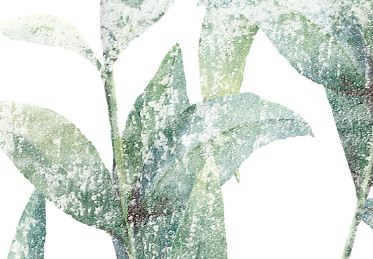 Poster Subtle Rustle - botanical composition with delicate green leaves 118262 additionalImage 9