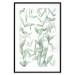 Poster Subtle Rustle - botanical composition with delicate green leaves 118262 additionalThumb 15