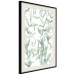 Poster Subtle Rustle - botanical composition with delicate green leaves 118262 additionalThumb 3