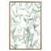 Poster Subtle Rustle - botanical composition with delicate green leaves 118262 additionalThumb 16
