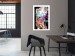Wall Poster Colorful Expression - multicolored unique abstraction with a plant motif 119262 additionalThumb 4