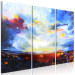 Canvas Art Print Colourful Sky (3 Parts) 123062 additionalThumb 2