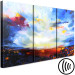 Canvas Art Print Colourful Sky (3 Parts) 123062 additionalThumb 6
