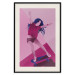 Wall Poster Powerslide - woman skateboarding in pastel pink motif 123362 additionalThumb 18