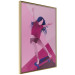 Wall Poster Powerslide - woman skateboarding in pastel pink motif 123362 additionalThumb 12