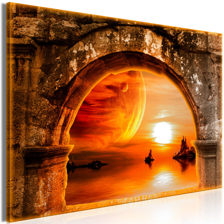 Canvas Print Far Away from Me (1 Part) Wide 124362 additionalImage 2