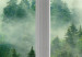 Canvas White columns in forest - architecture against trees in fog background 125162 additionalThumb 5