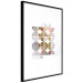 Poster Harmonious Shape - abstract circles on a contrasting white background 125262 additionalThumb 11