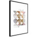 Poster Harmonious Shape - abstract circles on a contrasting white background 125262 additionalThumb 10