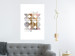 Poster Harmonious Shape - abstract circles on a contrasting white background 125262 additionalThumb 14