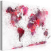 Large canvas print Bloody Map [Large Format] 128662 additionalThumb 3