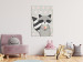 Canvas Art Print Raccoon Gourmet (1-part) vertical - pastel animal with ice cream 129562 additionalThumb 3