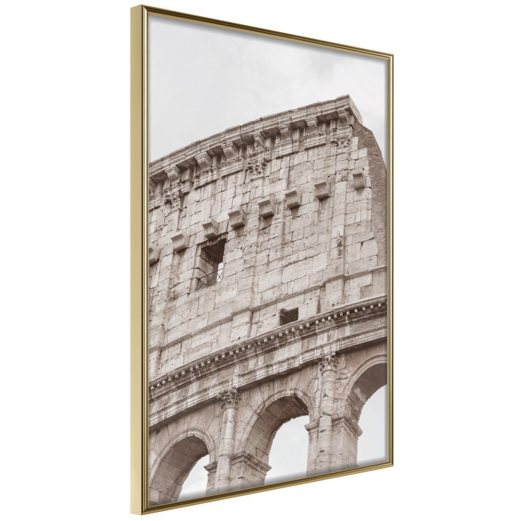 Wall Poster Colosseum - historic city architecture in sepia colors against a sky background 130762 additionalImage 14