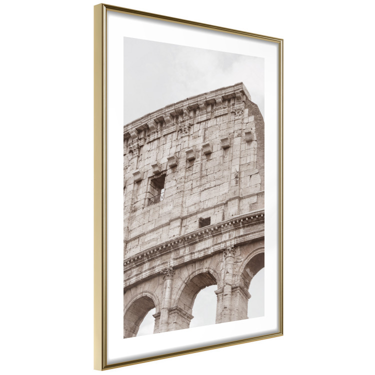 Wall Poster Colosseum - historic city architecture in sepia colors against a sky background 130762 additionalImage 9