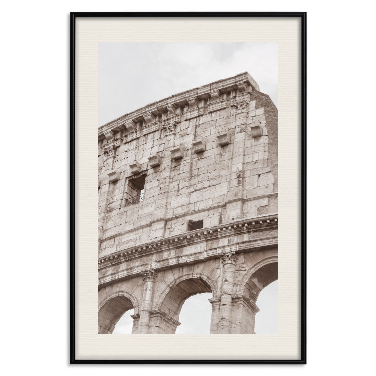 Wall Poster Colosseum - historic city architecture in sepia colors against a sky background 130762 additionalImage 19