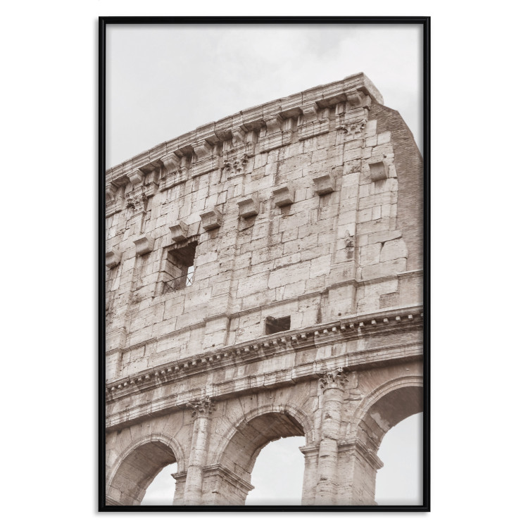 Wall Poster Colosseum - historic city architecture in sepia colors against a sky background 130762 additionalImage 18