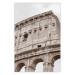 Wall Poster Colosseum - historic city architecture in sepia colors against a sky background 130762