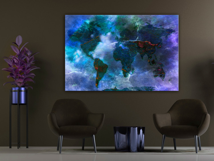 Canvas Print Symphony of Earth (1-piece) Wide - first variant - abstraction 138262 additionalImage 3