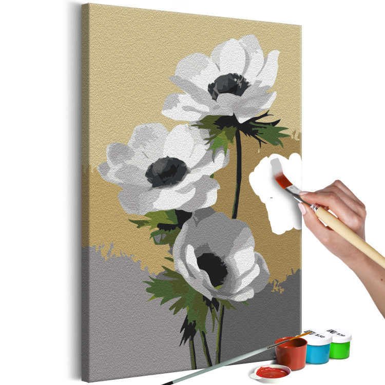 Paint by number White Anemone 138662 additionalImage 6