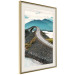 Wall Poster Road through Lakes - landscape of a road and bridge against tall mountains 138762 additionalThumb 12