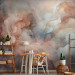 Photo Wallpaper Pastel Smoke - Fluffy Cloud in Shades of Pink and Blue 150662 additionalThumb 4